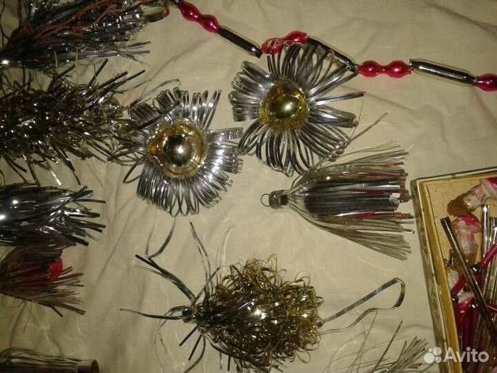 Елочные игрушки СССР