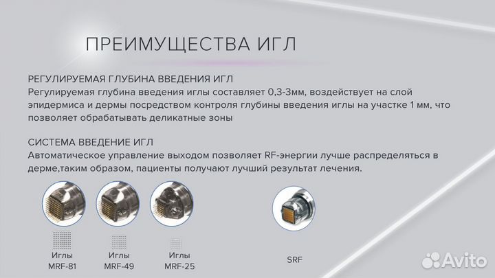 Аппарат для RF лифтинга