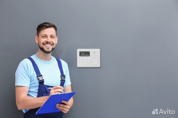 Камера видеонаблюдения с установкой