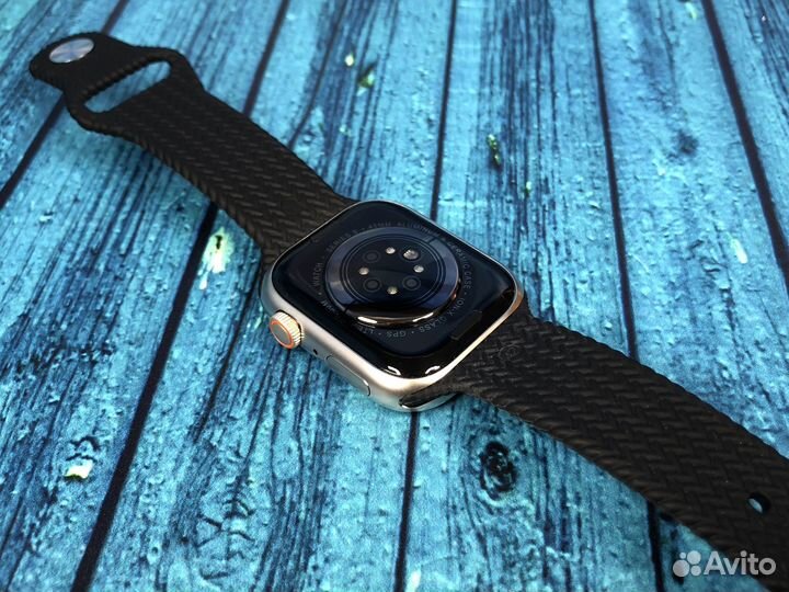 Смарт часы Apple watch 9 45mm серебро