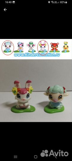 Игрушки из киндера