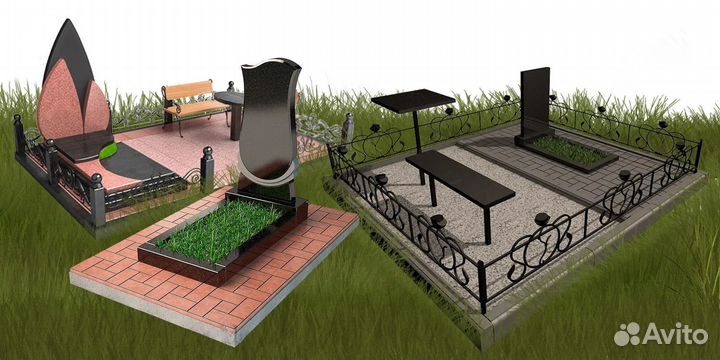 Благоустройство и изготовление памятников