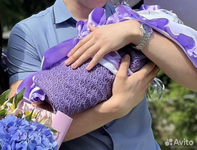 Конверт на выписку ручной работы