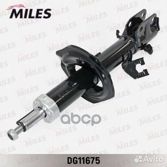 Амортизатор nissan micra K12 пер.лев.газ.RHD DG