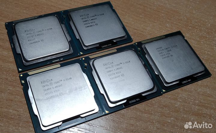 Процессоры Intel Core I5, I3