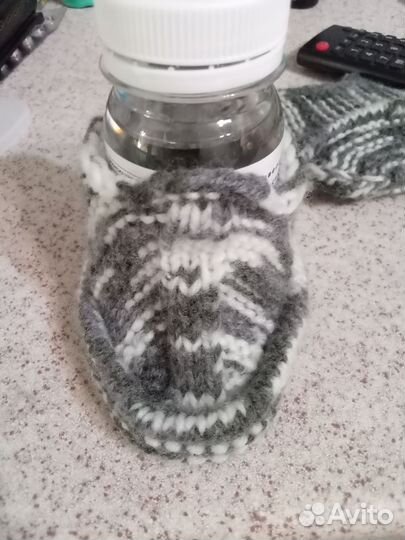 Носки вязаные ручной работы шерстяные