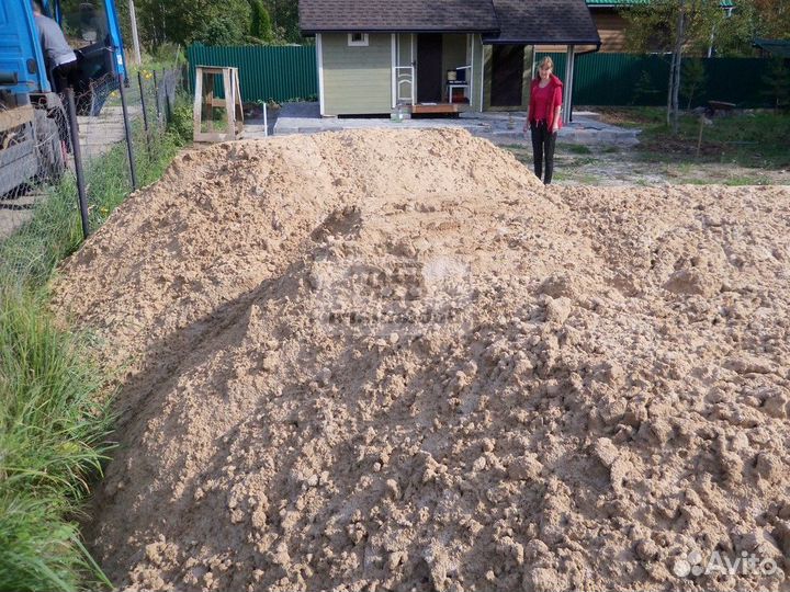 Грунт для поднятия уровня участка. Н-5-6