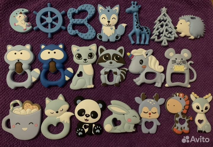 Силиконовые грызунки