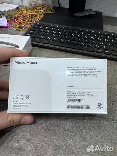 Apple Magic Mouse 3 Чёрная