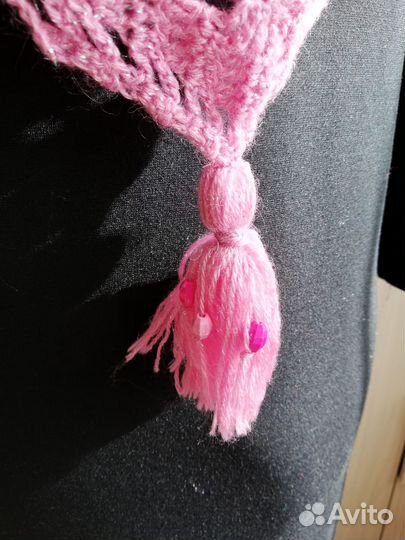 Бактус вязаный (шаль/косынка/шарф)