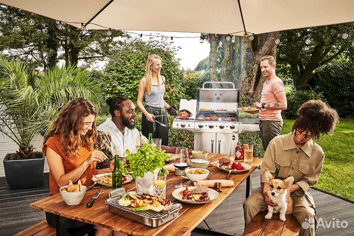 Газовый гриль char broil