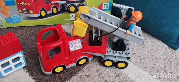 Lego duplo пожарная машина 10592