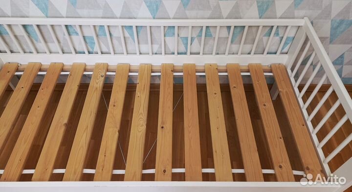 Детская кровать IKEA с матрасом