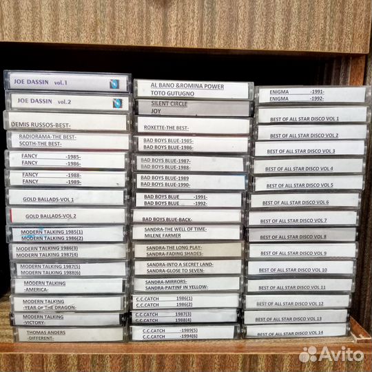 Аудиокассеты с записью