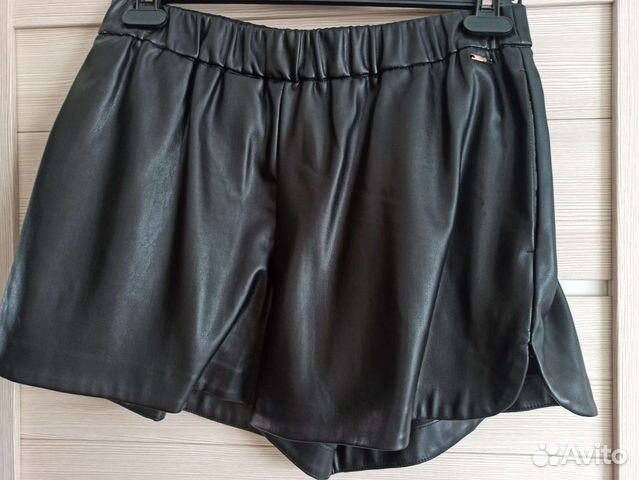 Шорты кожаные oodji 44р