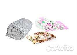 Спальный комплект для рабочих (матрас, подушка, од