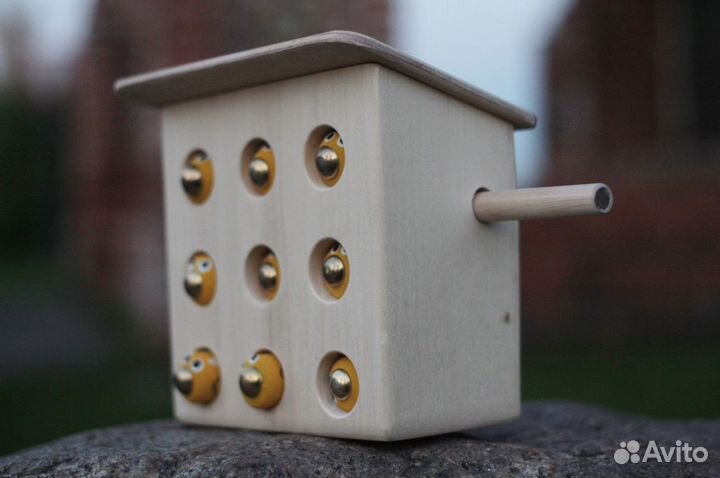 Развивающая игрушка магнитная Улей с пчелками