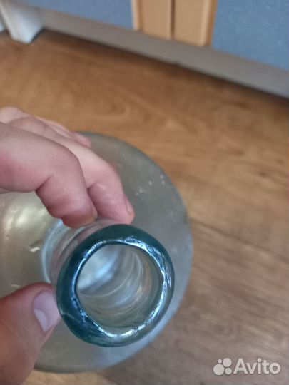 Бутыль СССР стеклянная самогон спирт вино старая