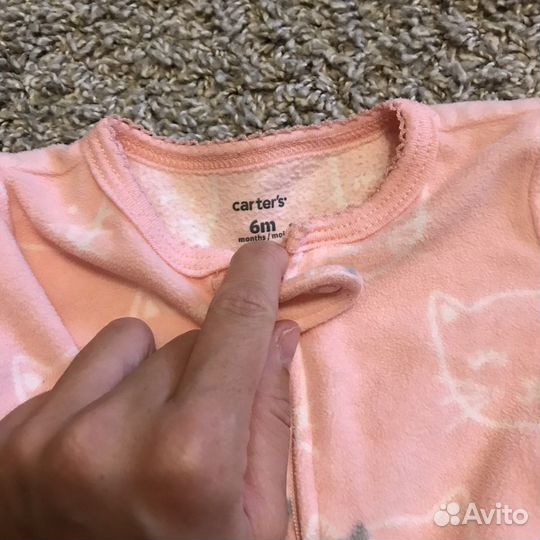 Флисовый комбинезон carters