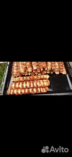 Люля кебаб на углях