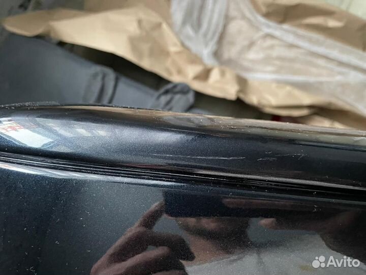 Бампер крашеный 2115 задний без полосы Млечный п