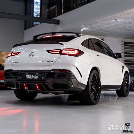 Диффузор для Mercedes GLE Coupe 63 AMG