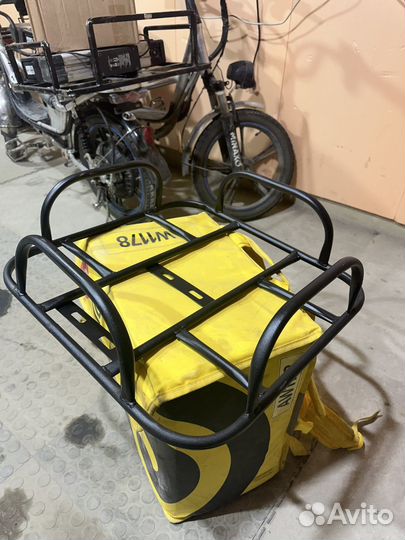 Багажник для электровелосипеда колхозник монстр