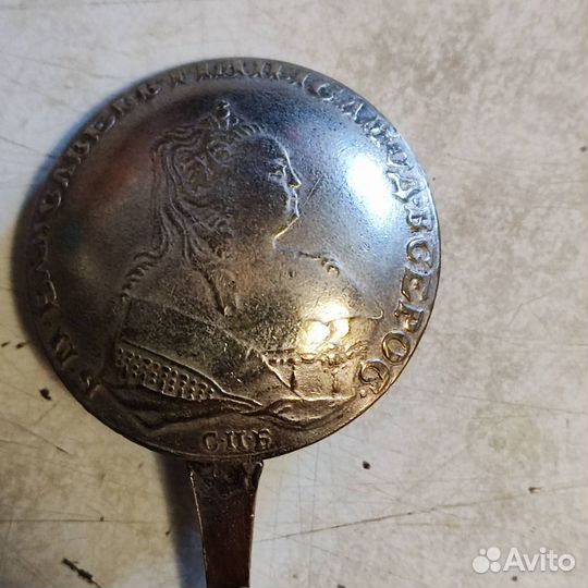 Серебряная чайная ложка 84 проба