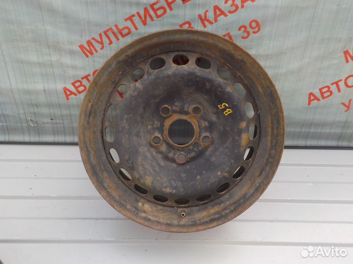 Диск штампованный штамп Фольксваген Пассат Б5 R15