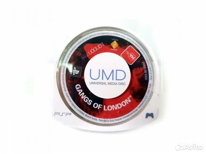 Gangs of London, б/у, без коробки (PSP)