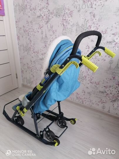 Коляска санки