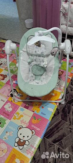 Электронные качели для новорожденных