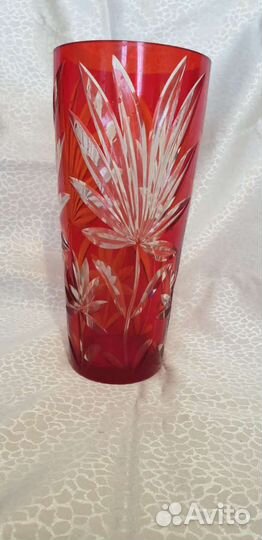 Хрустальная ваза