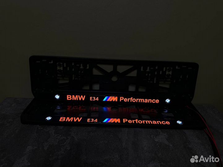 Рамка номера с подсветкой LED