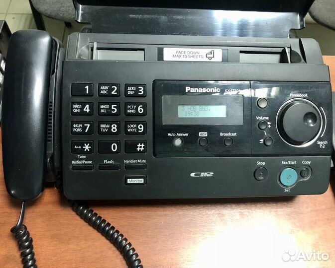 Факс/телефон Panasonic KX-FT 504
