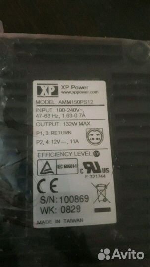 Источник питания XP Power AMM150PS12