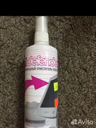 Экстрамощный очиститель пластика Defender новый