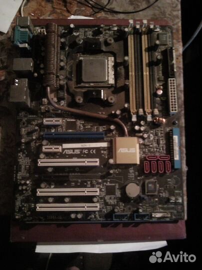 Платформа амд asus м2и-е+ память+процессор