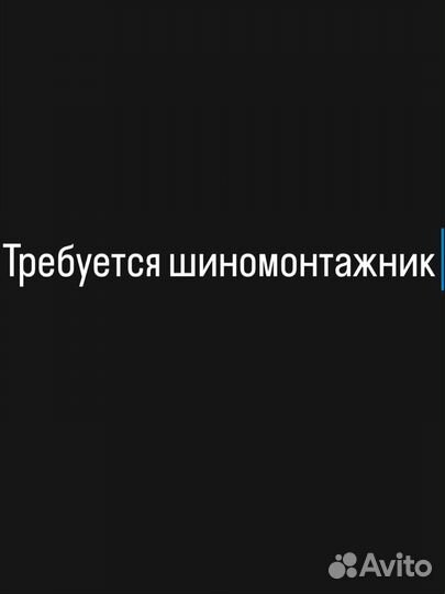 Шиномонтажник
