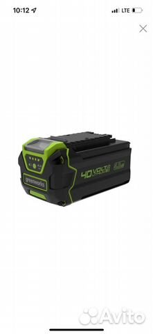 Акб Greenworks 40v 4а/ч купить в Самаре | Товары для дома и дачи | Авито