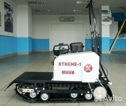Мотобуксировщик полюс-1 зима 9 Л.С