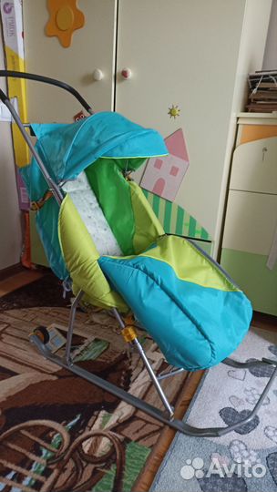 Санки коляска