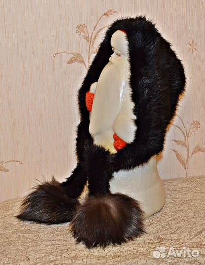 Капор женский меховой зимний