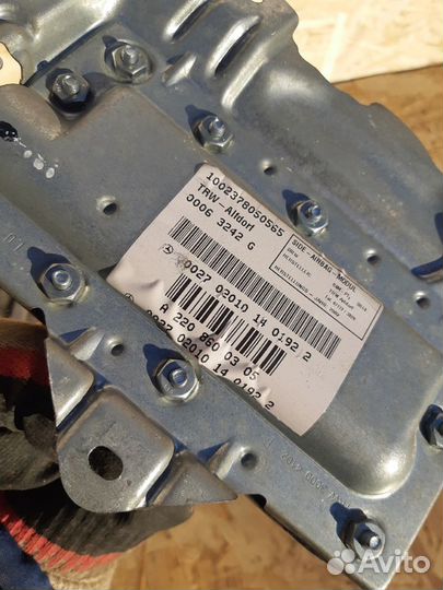 Mercedes w220 подушка безопасности в дверь