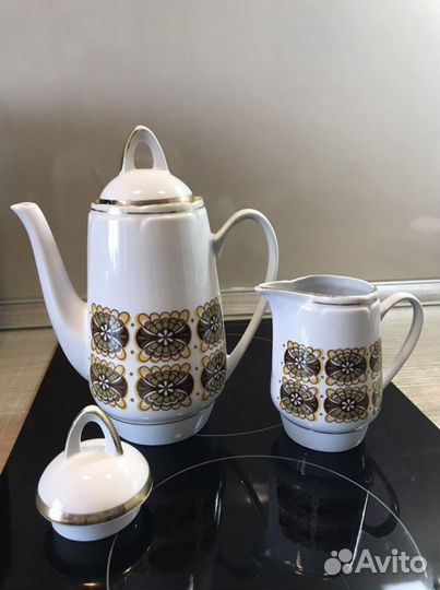Кофейник, молочник винтаж СССР
