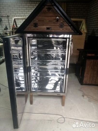 Мангал коптильня