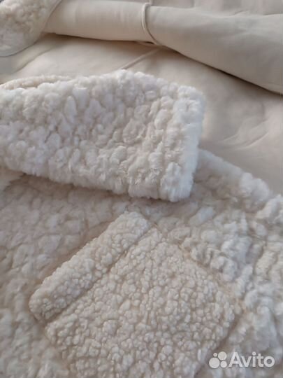 Шуба чебурашка тедди новая