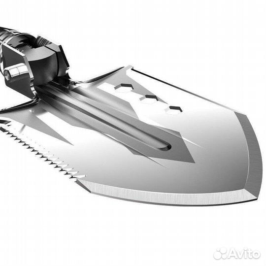 Лопата многофункциональная складная 11в1 черная