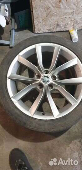 Диски skoda superb r18