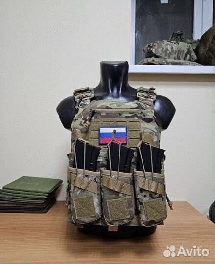 Бронежилет в сборе (плиты бр5,бока), мультикам